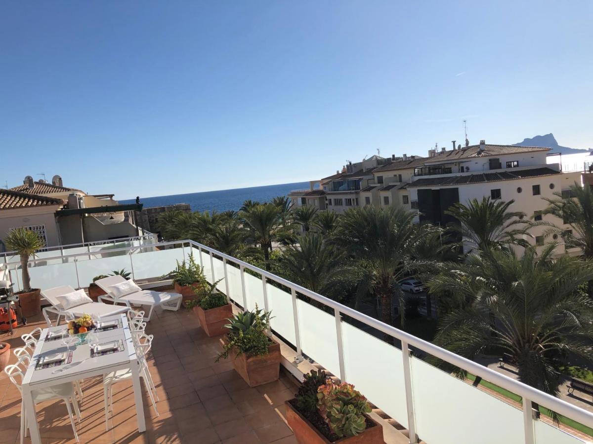 モライラPenthouse La Paz 9 - Castle Viewアパートメント エクステリア 写真